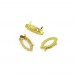 3017OS navette Stones metal claw Settings